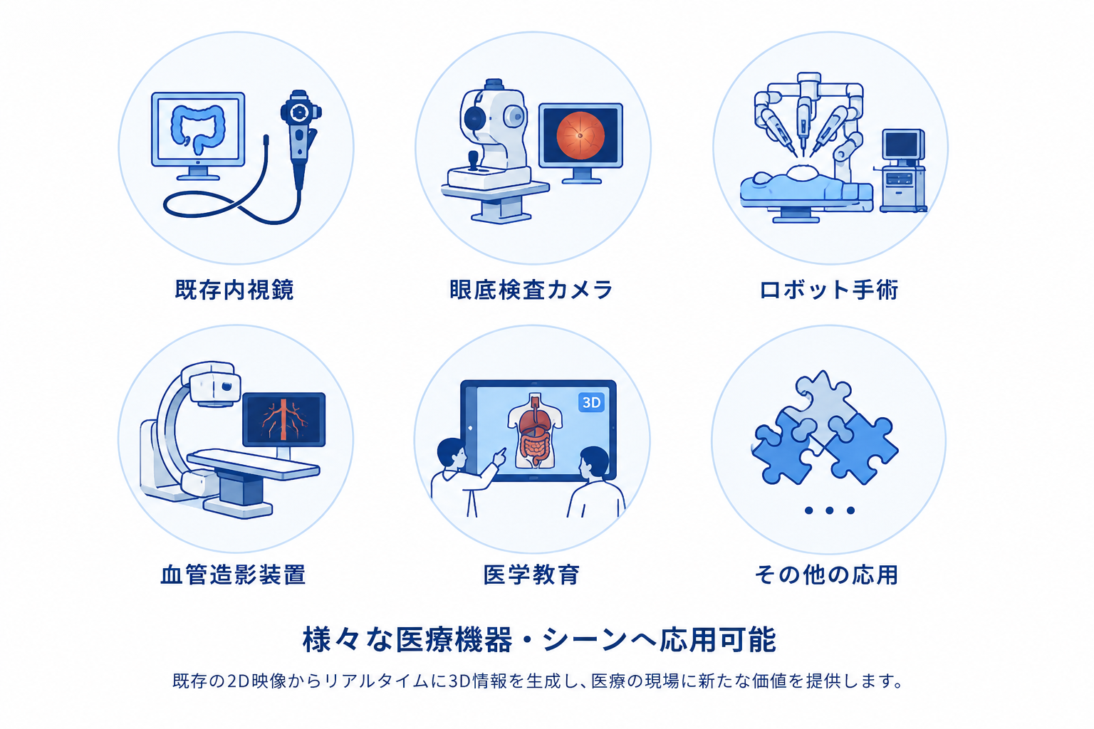 N-Vision 3D 医療応用領域